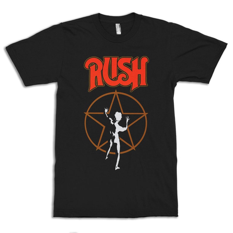 Rush Band TShirt Men's and Women's Cotton Tee All Etsy