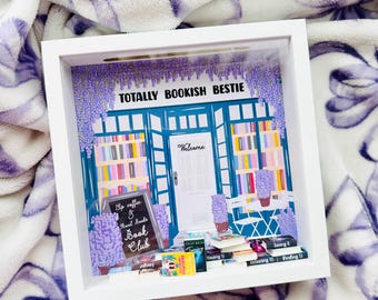Spring Vibes Personalized Mini Library Box