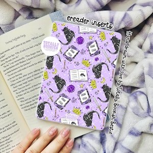 Hand Drawn Fantasy Ereader Inserts for Kindles, Kobos, Fire Tablets, iPad Mini, Box Palma, Boox Go