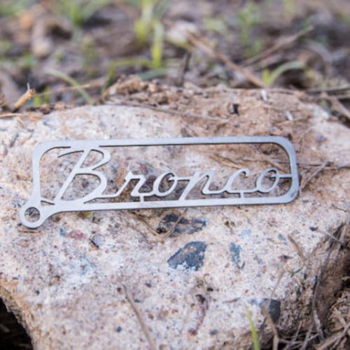 Ford Bronco Grill 1st Generation U-100 Metal Wall Art Hanging Man Cave Gen Ford Bronco Grill 1st Generation U-100 Metal Wall Art Hanging Man Cave Gen