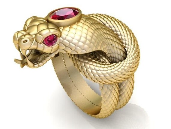 14k gold over diamond snake ring snake diamond ring snake ring silver snake ring men snake ring snake biker ring snake gift ring