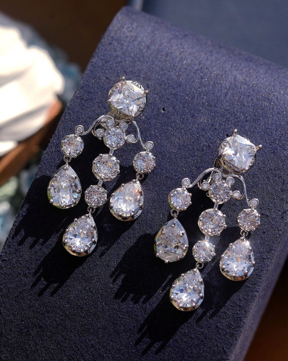 Grandi Orecchini Esotici A Forma Di Luna Marocchina, Pendenti In - Foto 11