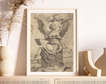 Coquette Room Angel Decor, Angelcore, angel number poster, biblically accurate angel, armor angel, soft girl aesthetic room decor