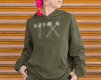 Dandelion Hoodie Texas Wildflower Sweatshirt