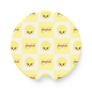 Bbokari, Felix from Stray Kids, Felix Fan, Stray Kids SKZOOs, K-pop Fans Gift, Car Accessories, Cup Coaster, Car Coaster, K-pop Car Coaster