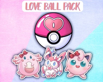 Pink Cute Inspired Waterproof Stickers for Laptop, Backpack, Water bottles, Phone, Decoration