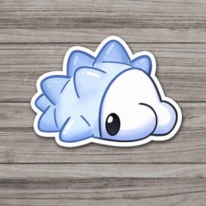 Snom Chibi sticker | Fan art | Cute Foodie Sticker | Laptop sticker | Vinyl waterproof sticker | Gift for Game lovers