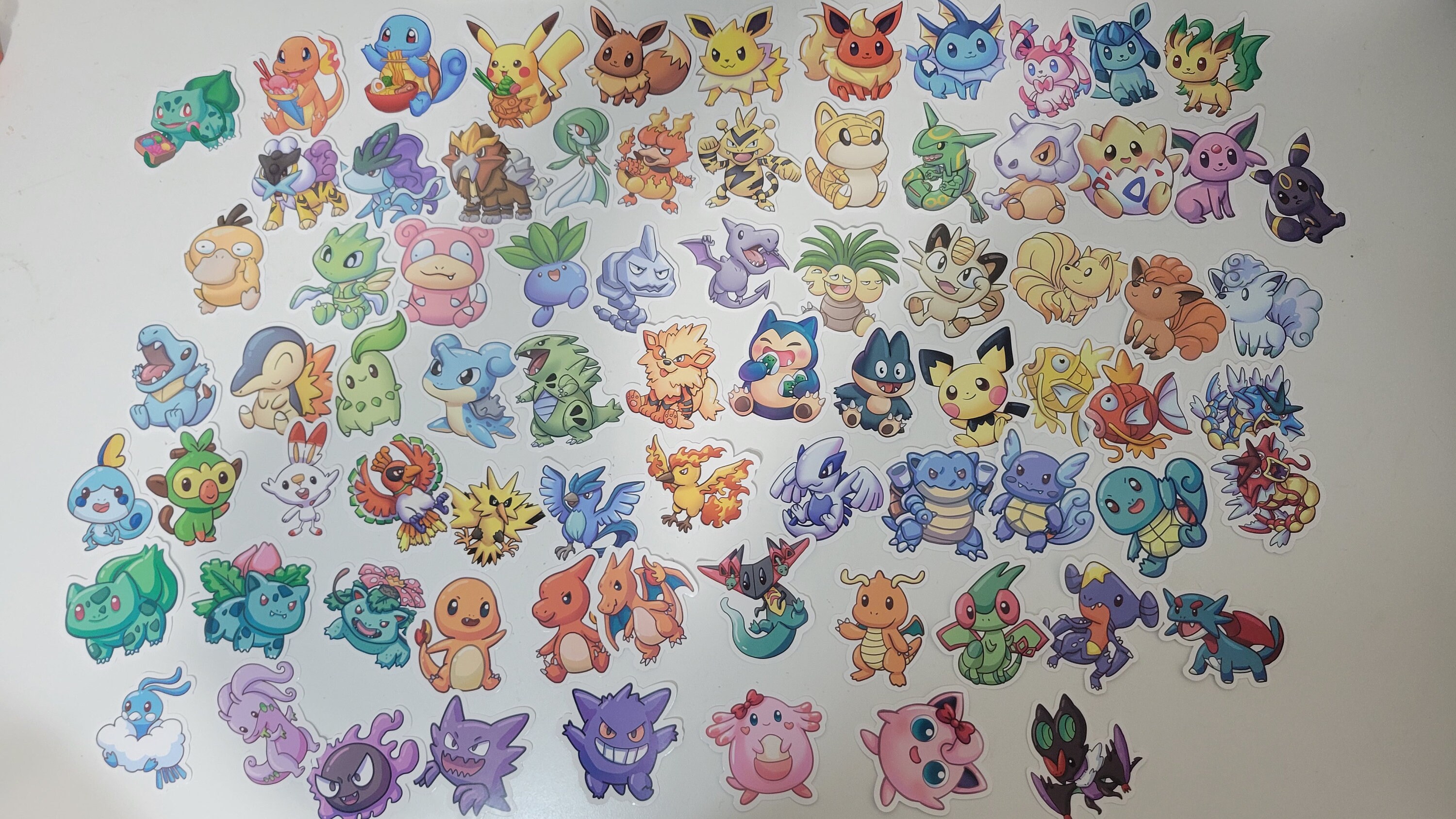 Mystery Masterball Sticker Pack, Cute Sticker Decals for Laptops ...