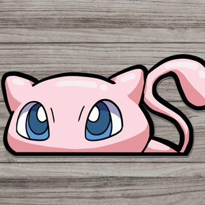 CUTE Mew, Pokemon Mew art transparent background PNG clipart