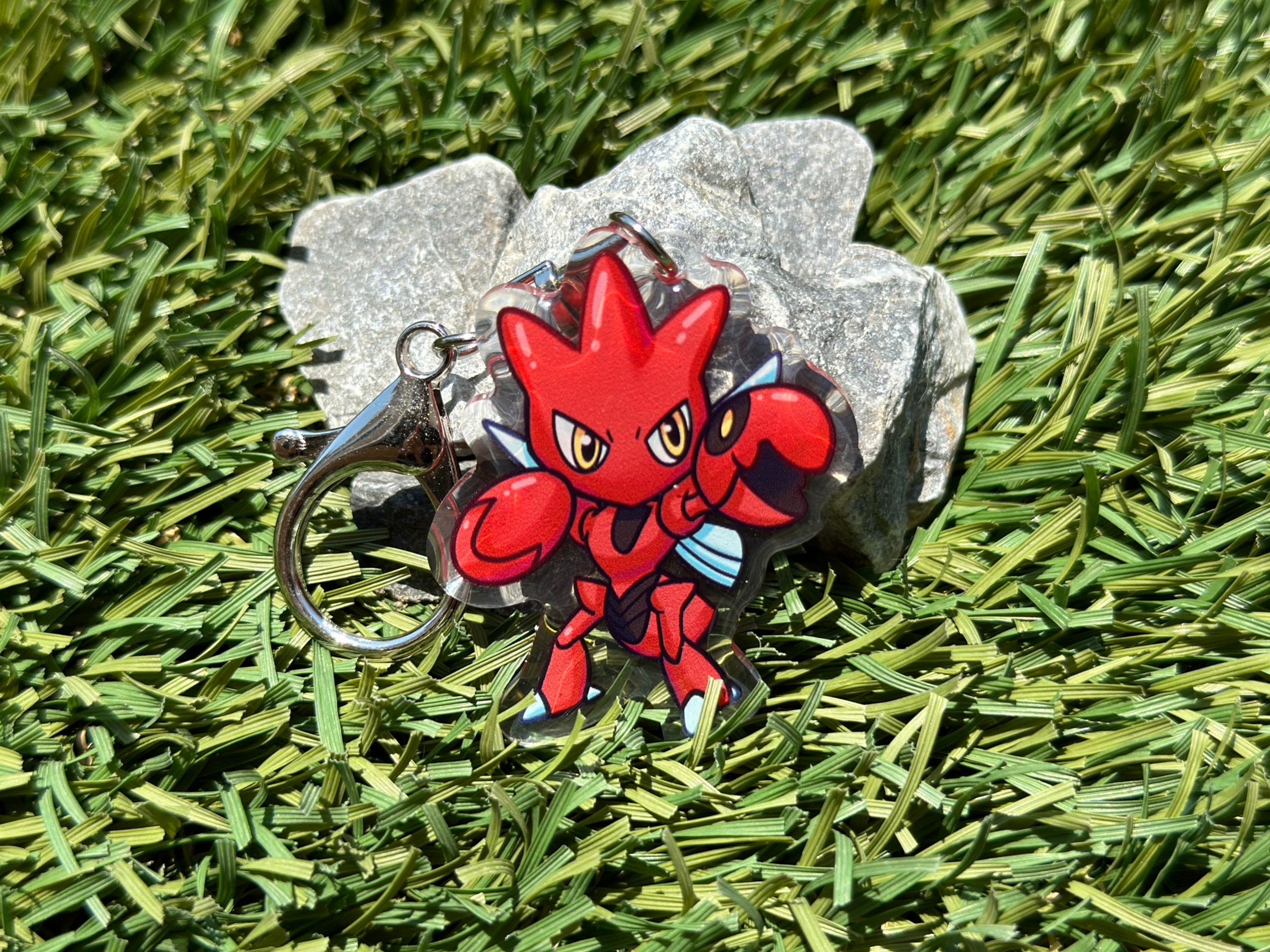 9R.I.P アクキー Scizor #212 Chibi Keychain 2