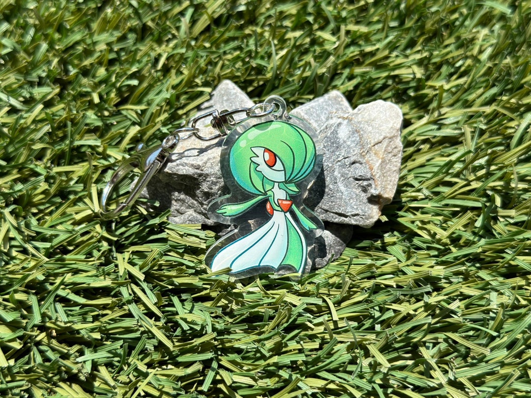 Gardevoir 282 Chibi Keychain 2 Epoxy Charm Cute Accessory Etsy