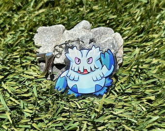 Avalanche Chibi Keychain 2" | epoxy  charm | cute accessory