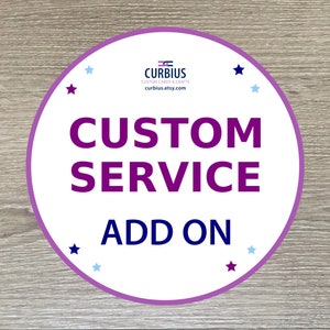 Expedited Shipping, Custom Service Add On