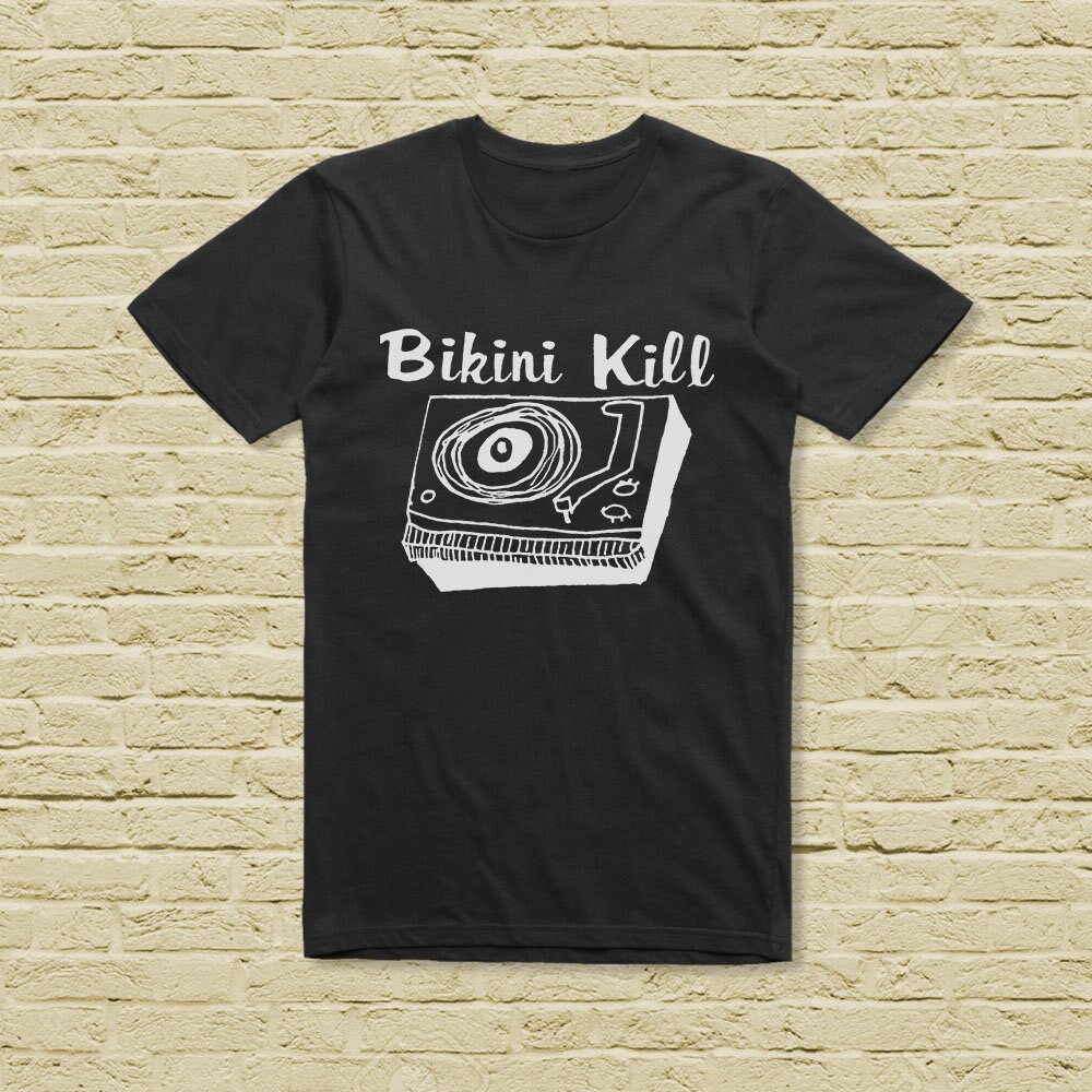 Bikini Kill Shirt American Punk Rock Music Band Kathleen Hanna Etsy