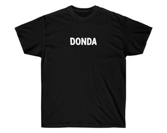 Donda Kanye West Lyssnande Fest Unisex Ultra Bomullströja Merch 2021