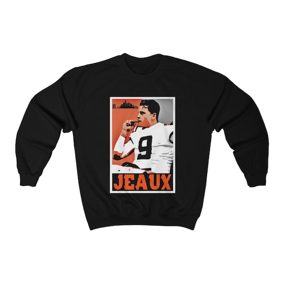 Joe Burrow Jeaux Burreaux Cajun Cincinnati Bengals Crew Neck