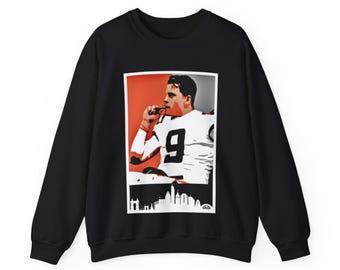 Joe Burrow Jeaux Burreaux Cajun Cincinnati Bengals Crew Sweatshirt Number One Pick #1 #9 Sweat Shirt