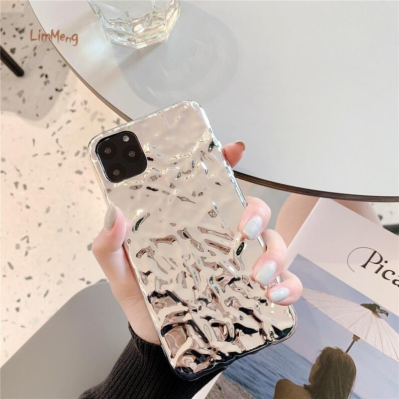 3D Dream Shell Plating Silver Gold Foil Phone Case for Iphone Etsy