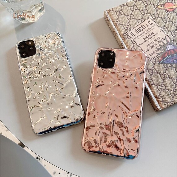 3D Dream Shell Plating Silver Gold Foil Phone Case for Iphone Etsy