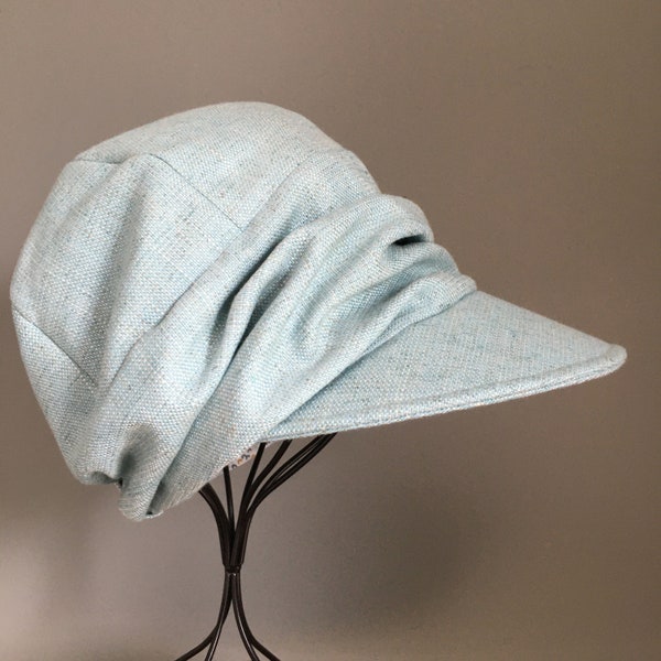 Casquette CHIHIRO vert d'eau