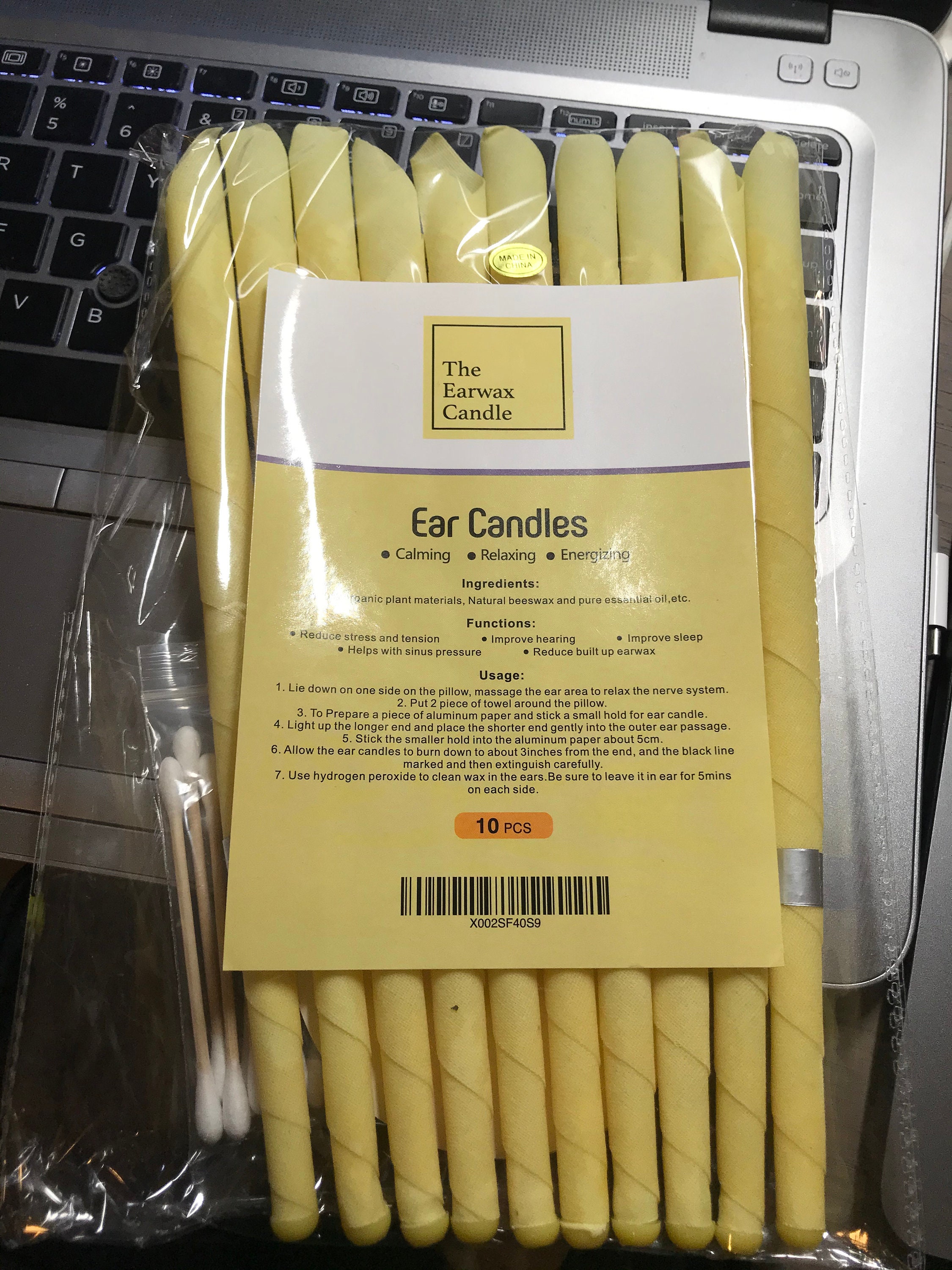 10pcs EarWax Clean EarWax Candle Hollow Blend Cones Beeswax Etsy