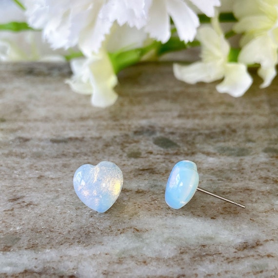 Opalite stud earrings online