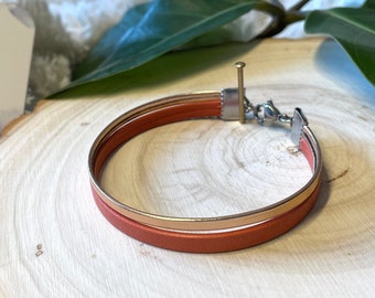 Bracelet en cuir véritable