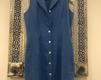 talbots linen dresses