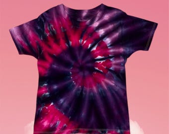 Ice Dyed Tie Dye Toddler Shirt