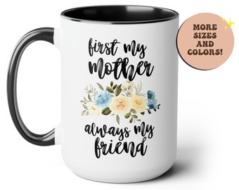 Mothers Day Gift For Mom, Personalized Mom Coffee Mug, Custom Mom And Daughter Gift, Daughter Gift From Mom, Mom Birthday Gift From Daughter