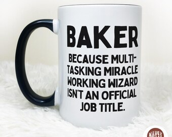 Funny Baker Gift Personalized Coffee Mug Baking Cup Cooking Gift Box Gift Bread Baking Gift Cooking Lover Chef Gift Mothers Day Gift