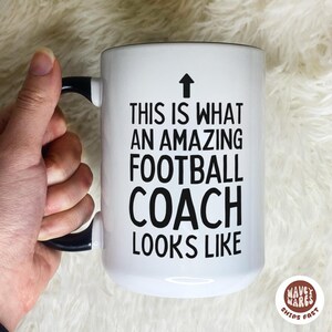 Amazing Football Coach Coffee Mug Cup, Gift For Coach, Personalized Coach Gift Custom Coach Gift Ideas, Soccer Coach Gift, American Football
