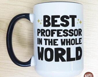 Best Professor Gift, Phd Student Gift, phd graduation gift, thank you gift, scientist academic mug teacher appreciation mentor gift