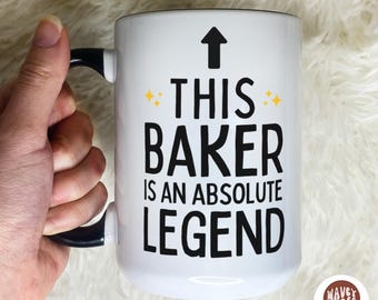 Baking Gift Mug Baker Coffee Cup Mug Mothers Day Gift Culinary School Cooking Gift Box Gift Bread Baking Gift Cooking Enthusiast Chef Gift