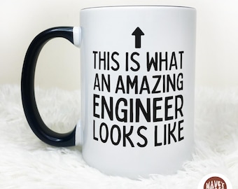 Regalo divertido para ingenieros, regalo de Navidad para ingenieros, taza de café de ingeniería, ingeniero de software, ingeniero civil, ingeniero mecánico, taza de café