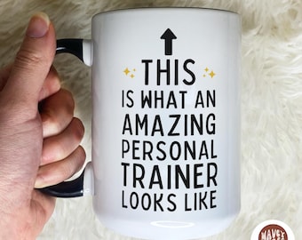 Amazing Personal Trainer 20oz 11oz Mug Thank You Gift For Personal Trainer Best Personal Trainer Ever Mug Gift Ideas Gift For Mug For Gym