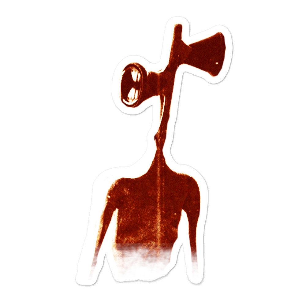 Siren Head Sticker Sirenhead Horror Scary Gaming Stickers 3 Etsy India