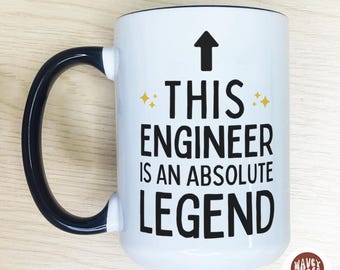 Grappig cadeau ingenieur, technische koffiemok, verjaardagscadeau voor ingenieur, software-ingenieur, burgerlijk ingenieur, werktuigbouwkundig ingenieur, koffiekopje