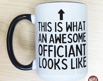 Super Hochzeit Offiziant Geschenk, Benutzerdefinierte Offiziant Tasse, Beste Offiziant Kaffeetasse, Offiziant Geschenk Beste Hochzeit Offiziant Danke Geschenk