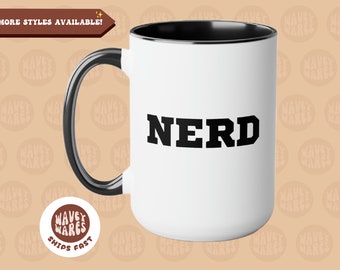 Nerd Kaffeetasse, Buch Nerd Geschenk, guter Schüler Geschenke, cooles Geek Geschenk, Bücherwurm Geschenk, Mathe Nerd Geschenke, Wissenschaft Lehrer Tasse, Bibliothekar Geschenk