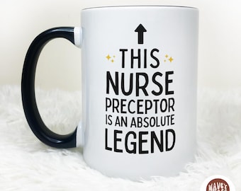 Verpleegkundige Preceptor cadeau, Preceptor kerstcadeaus, bedankje, verpleegkundige Preceptor mok, Nursing Preceptor koffiemok, Nursing Student cadeau