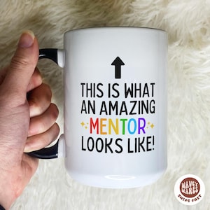 Amazing Mentor Mug, Appreciation Gift, Funny Thank You Gift, Leaving Gift, Best Mentor Gift, Retirement Gift, Teacher Tutor Birthday Gift
