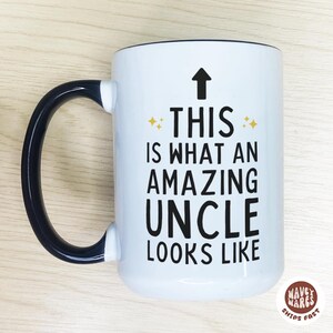 Fantastisk farbror kaffemugg, familjegåva, personlig present till ny farbror, farbrorkoppar graviditetsavslöjande, fantastisk farbror, funcle, familjemugg, 20oz 15oz mugg