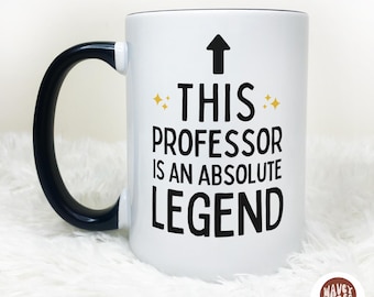 Cadeau professeur drôle, tasse académique professeur scientifique, cadeau mentor enseignant, cadeau doctorant, cadeau de remise de diplôme de doctorat, cadeau de félicitations