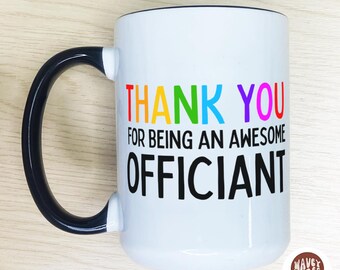 Super Hochzeit Officiant Danke Geschenk, Benutzerdefinierte Offiziant Tasse, Beste Offiziant Kaffeetasse Wertschätzung Geschenk Offiziant Geschenk Hochzeit Offiziant