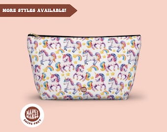 Unicorns Toiletry Bag, Cute Unicorn Gift, Girls Gift, Fantasy