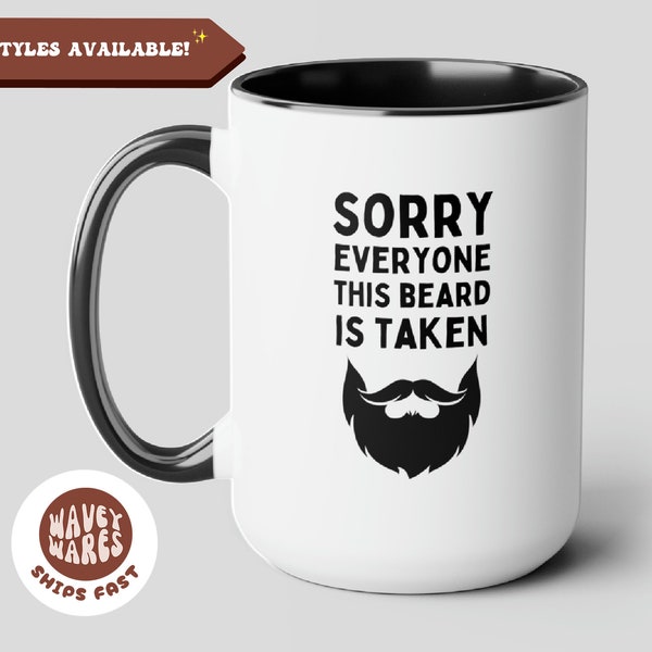 Beard Coffee Mug - Etsy