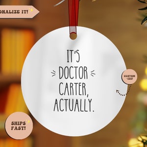 Aangepast doctoraatsafstudeercadeau, gepersonaliseerd doctoraatsafstudeercadeau, ed.D-ornament, promotiecadeau, nieuwe doctor in het onderwijs, MD-cadeau