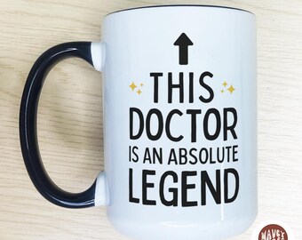 Personalized Doctor Coffee Mug, PhD Appreciation, Custom Doctor Coffee Mug, Future Doctor Gifts, Dr Coffee Cup, Doctor Graduation Gifts