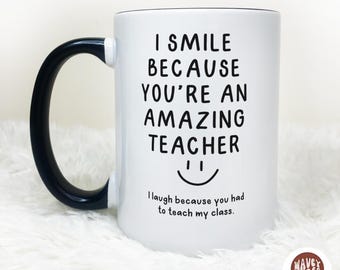 Funny Teacher Gift, Custom Teacher Coffee Mug, Personalized Teacher Cup,  Male Teacher Gift for Him, End of Year Teacher Gifts, Appreciation - Etsy